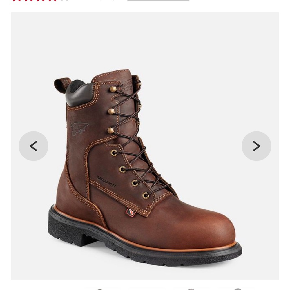 Dynaforce Men’s 8 inch Waterproof Safety Toe Boot NEW